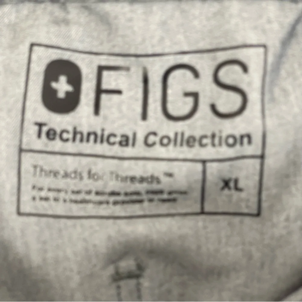 FIGS Technical‎ Collection Scrub Pants Gray Mens XL Straight Leg FMA500